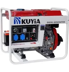 Генератор Kuyia TM3500CL, дизельний, 240V, 50Hz, 2,8-3kW, стартер, 12,5л (KYTM3500CL-1F-220-DA)