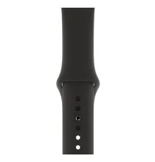 Ремінець до смарт-годинника Armorstandart Sport Band (3 Straps) для Apple Watch 42 (Series 11-10)/41/40/38 Black (ARM49096)