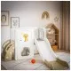 Ігровий майданчик Mealux Tower (KD-B013 White/Brown)