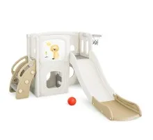 Ігровий майданчик Mealux Tower (KD-B013 White/Brown)