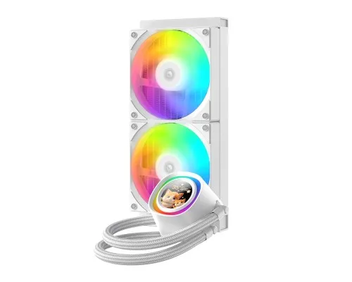 Система рідинного охолодження ID-Cooling FX240 LCD WHITE