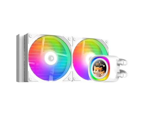 Система рідинного охолодження ID-Cooling FX240 LCD WHITE