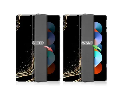 Чохол до планшета BeCover Smart Case Apple iPad Air 11" M4 2026 Black Abstraction (715204)