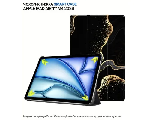 Чохол до планшета BeCover Smart Case Apple iPad Air 11" M4 2026 Black Abstraction (715204)