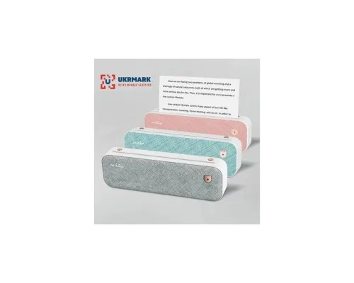 Принтер чеків UKRMARK A40PK А4, Bluetooth, USB, рожевий (900798)