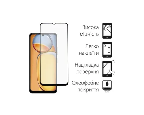 Скло захисне Dengos Xiaomi Redmi 13C 2шт. (DG-TG2P-05)