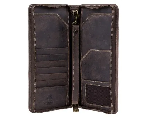 Портмоне Visconti Дорожнє 728 Wing Oil Brown (728 OIL BRN)