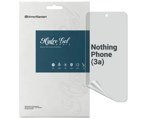 Плівка захисна Armorstandart Matte Nothing Phone (3a) (ARM85463)