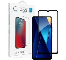 Скло захисне ACCLAB Full Glue Xiaomi Poco C65 Black (1283126583636)