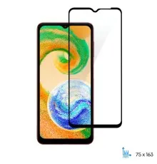 Скло захисне 2E Samsung Galaxy A04-A04s (A045-A047) 2.5D FCFG black (2E-G-A04-A04S-SMFCFG-BB)