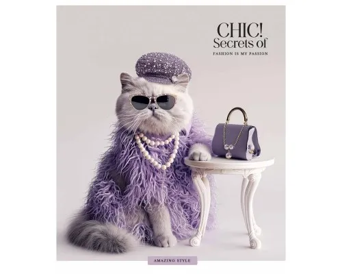 Зошит Школярик Fashion chiс 60 аркушів клітинка (060-3458K)