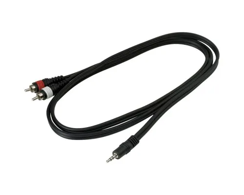 Інсертний кабель RockCable Patch Cable - 2 x RCA to TRS MiniJack (1.5m) (RCL 20902 D4)