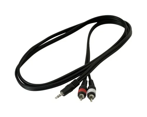 Інсертний кабель RockCable Patch Cable - 2 x RCA to TRS MiniJack (1.5m) (RCL 20902 D4)