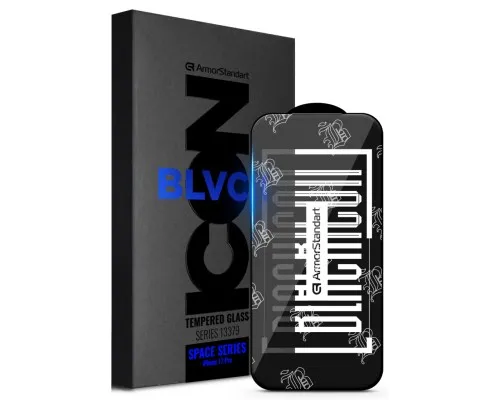 Скло захисне Armorstandart Space Black Icon Apple iPhone 17 Pro (ARM86395)
