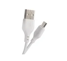Дата кабель USB 2.0 AM to Micro 5P 1.0m 2.1A white XO (XO-NB-103-MC-1-WH)