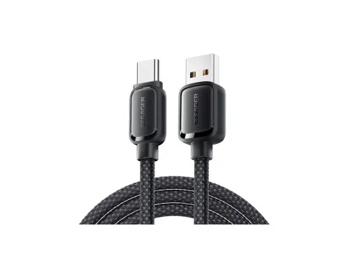 Дата кабель USB 2.0 AM to USB-C 1.0m 7A black Essager (EXCT-TD01-P)