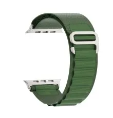 Ремінець до смарт-годинника Armorstandart Alpina Band для Apple Watch 49/46/45/44/42 (Series 1-3) Green (ARM64981)