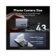 Зарядний пристрій Vention 2xUSB-C PD45W GaN transparent gray (FCFH0-EU)