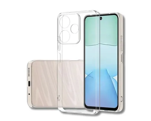 Чохол до мобільного телефона BeCover Silicone Xiaomi Redmi 13x Transparent (714686)