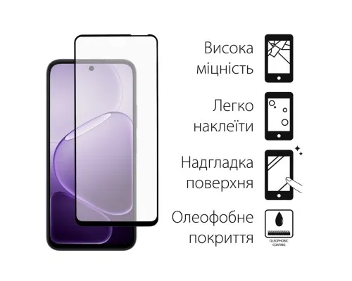 Скло захисне Dengos OPPO A6x 4G / A6k 4G / A6 4G Black 2 pcs (DG-TG2P-95)