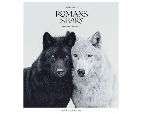 Зошит Школярик Romance stories 96 аркушів лінія (096-3571L)