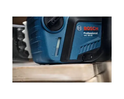 Ланцюгова пила Bosch Professional GKE 18V-40, 18V, шина 40см 3.7кг (без АКБ та ЗП) (0.600.8D3.000)