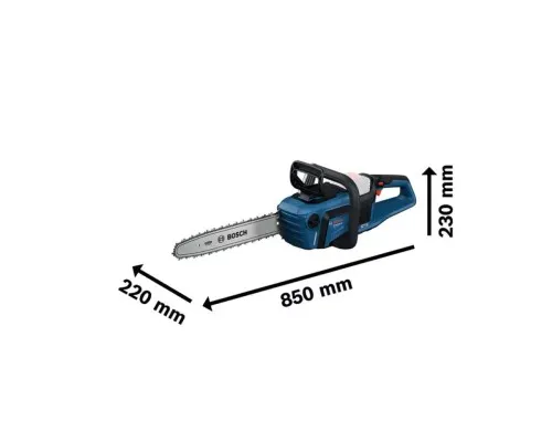 Ланцюгова пила Bosch Professional GKE 18V-40, 18V, шина 40см 3.7кг (без АКБ та ЗП) (0.600.8D3.000)