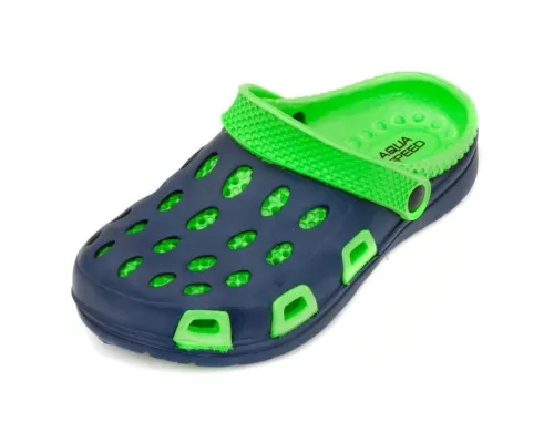 Сабо-крокси Aqua Speed Silvi 508-48 синій, зелений 25 (5908217669285)