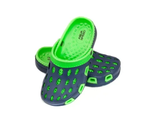 Сабо-крокси Aqua Speed Silvi 508-48 синій, зелений 25 (5908217669285)