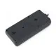 Мережевий фільтр живлення REAL-EL REAL-EL RS-8 PROTECT, 1.8m, black (EL122300021)