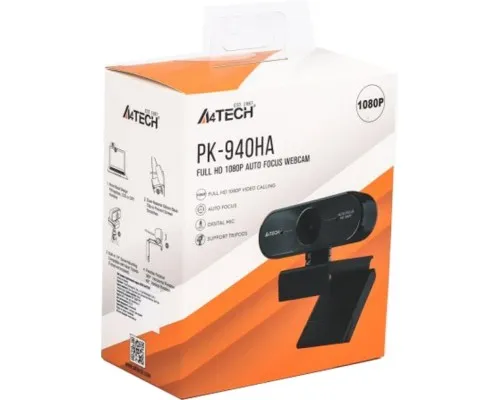 Веб-камера A4Tech PK-940HA 1080P Black (PK-940HA)