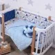 Дитячий постільний набір Верес Velour Dino 5 одиниць (218.03)