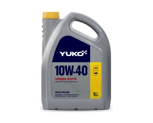 Моторна олива Yuko VEGA SYNT 10W-40 5л (4820070242126)