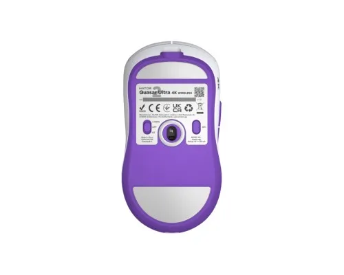 Мишка Hator Quasar 2 Ultra 4K Wireless/Bluetooth/USB White/Lilac (HTM571WL)