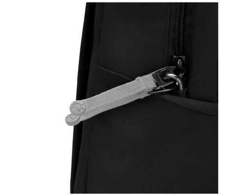 Рюкзак туристичний Pacsafe Go 25L чорний/помаранчевий (35115130)