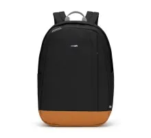 Рюкзак туристичний Pacsafe Go 25L чорний/помаранчевий (35115130)