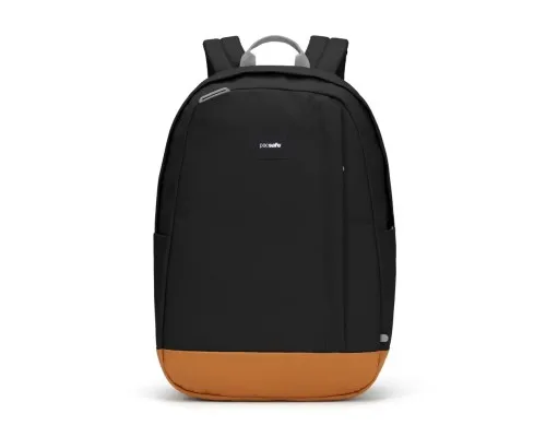 Рюкзак туристичний Pacsafe Go 25L чорний/помаранчевий (35115130)