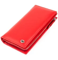 Гаманець ST Leather Шкіряний жіночий Червоний (19275)
