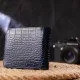 Портмоне Canpellini З натуральної шкіри Синє (21577)