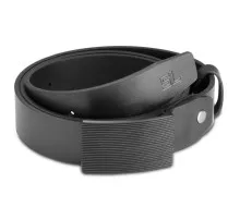 Ремінь Semi Line Чоловічий Шкіряний Black (DAS303131)
