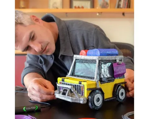 3D - ручка 3Doodler Create Flow для професійного користування синя (FLOW-INTL)