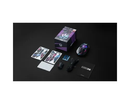 Мишка GravaStar Mercury X Pro 8K RGB Wireless/Bluetooth/USB Neon Graffiti (GS_X_PRO_CG_BLK)