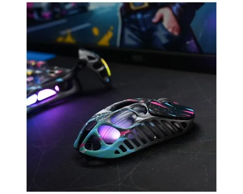Мишка GravaStar Mercury X Pro 8K RGB Wireless/Bluetooth/USB Neon Graffiti (GS_X_PRO_CG_BLK)