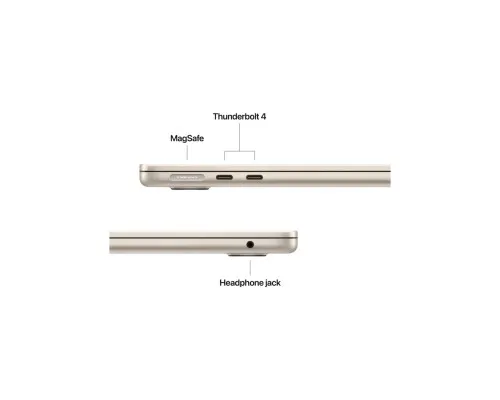 Ноутбук Apple MacBook Air 13 M5 A3449 Starlight (MDHD4UA/A)