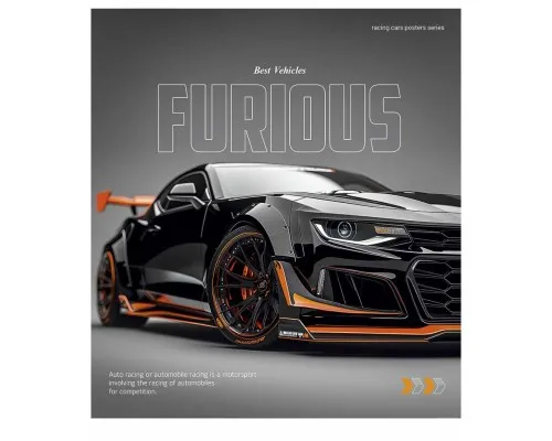 Зошит Школярик Cars posters 96 аркушів лінія (096-3572L)