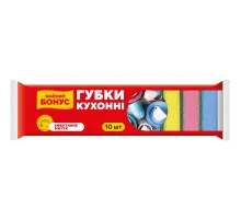 Губки кухонні Бонус 10 шт. (4820048485319)