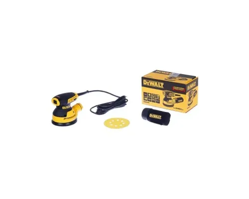 Шліфувальна машина DeWALT 280 Вт, 125 мм, 8000-12000 об/хв, 1.28 кг (DWE6423)