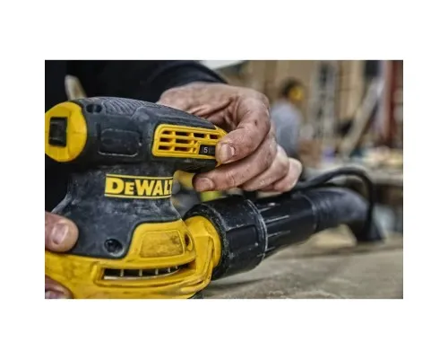 Шліфувальна машина DeWALT 280 Вт, 125 мм, 8000-12000 об/хв, 1.28 кг (DWE6423)