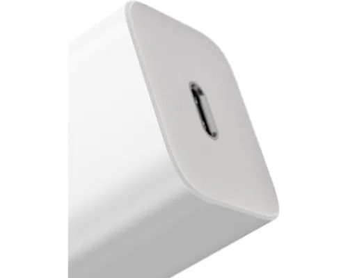 Зарядний пристрій Baseus 1xUSB 25W (USB-C) + Cable Type-C white (TZCCSUP-L02)