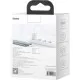 Зарядний пристрій Baseus 1xUSB 25W (USB-C) + Cable Type-C white (TZCCSUP-L02)